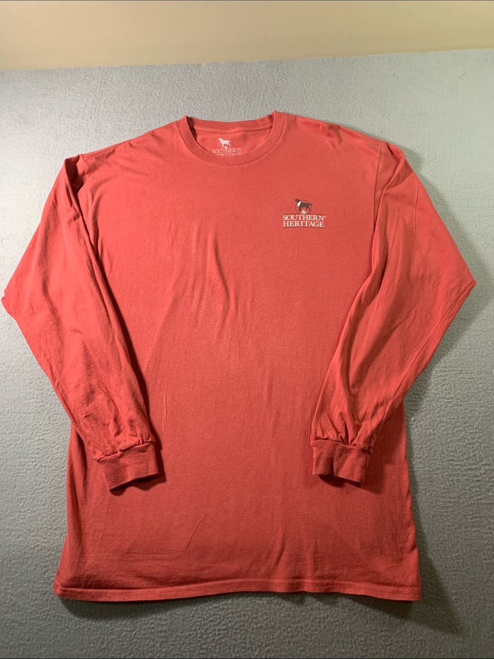 Southern Heritag fishing lures Long Sleeve Shirt in Coral size XL